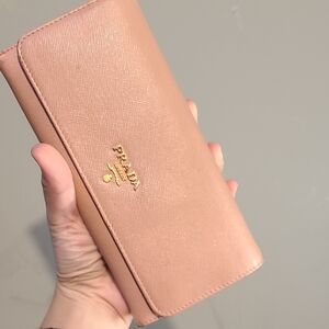 Prada Blush Pink Wallet